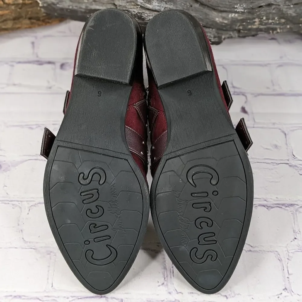 Circus by Sam Edelman Hutton Buckle Ankle Boots - Picture 6 of 8